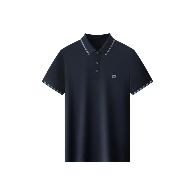H YXIANG Polo Shirts Men-3