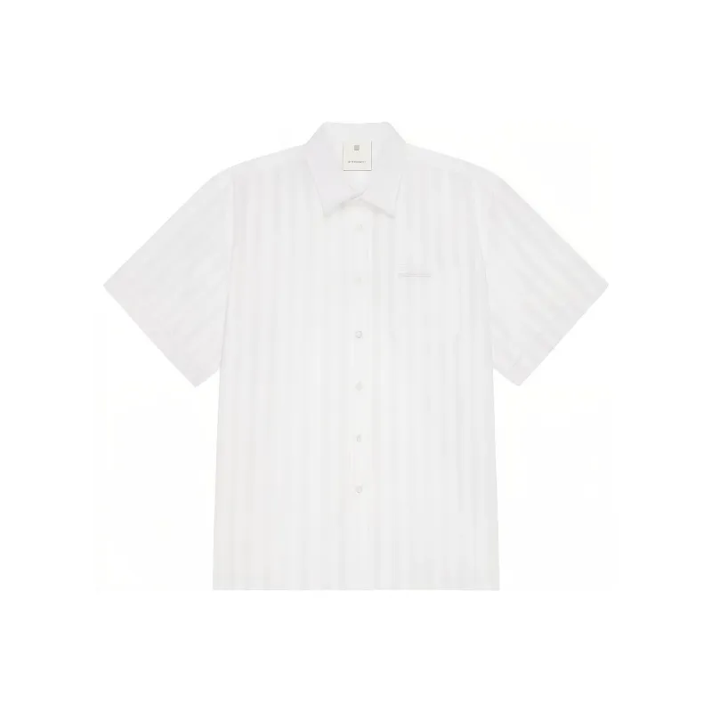 Givenchy Striped Chiffon Shirt-0