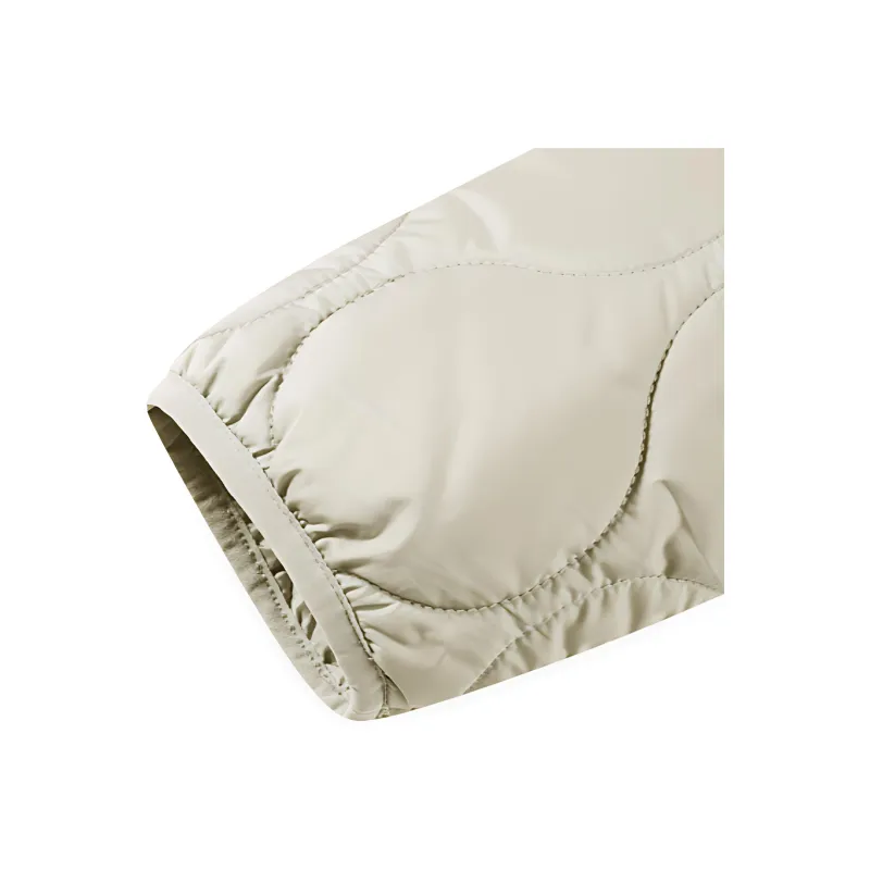 Skechers Puffer Jacket Women's Streptopelia White-4