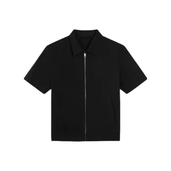 Neil Barrett Zip up Short sleeve Shirt