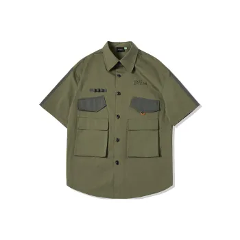 EPTISON Shirts Unisex Army Green