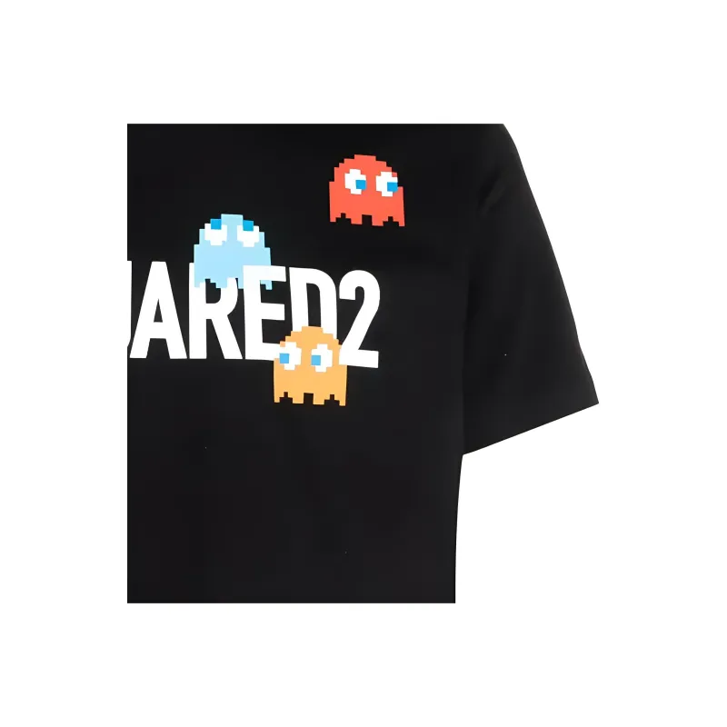 Dsquared2 Pac Man Logo T shirt-2
