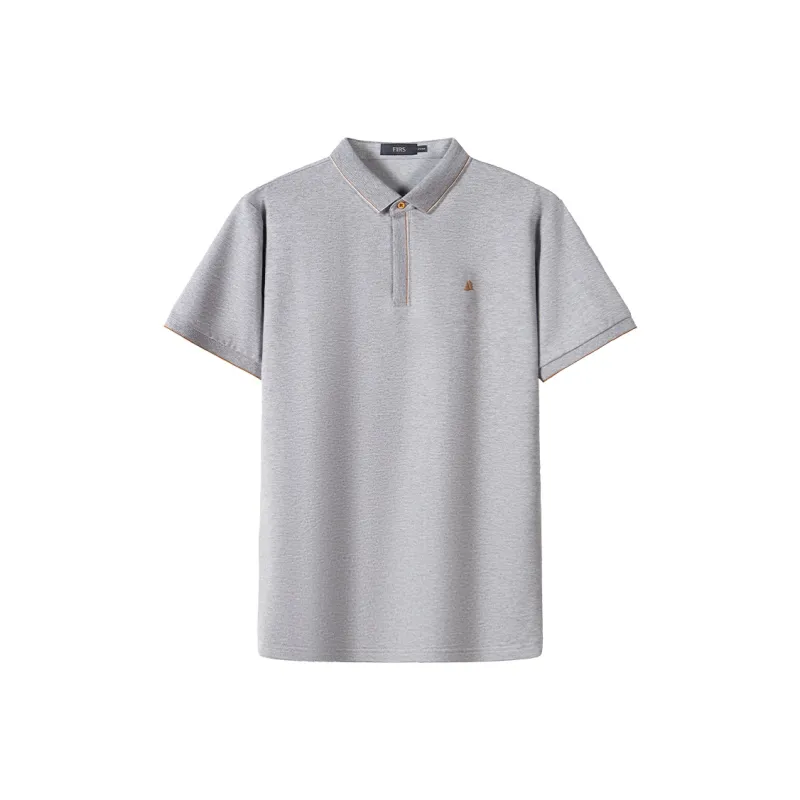 FIRS Polo Shirt Men's Light Heather Gray-0
