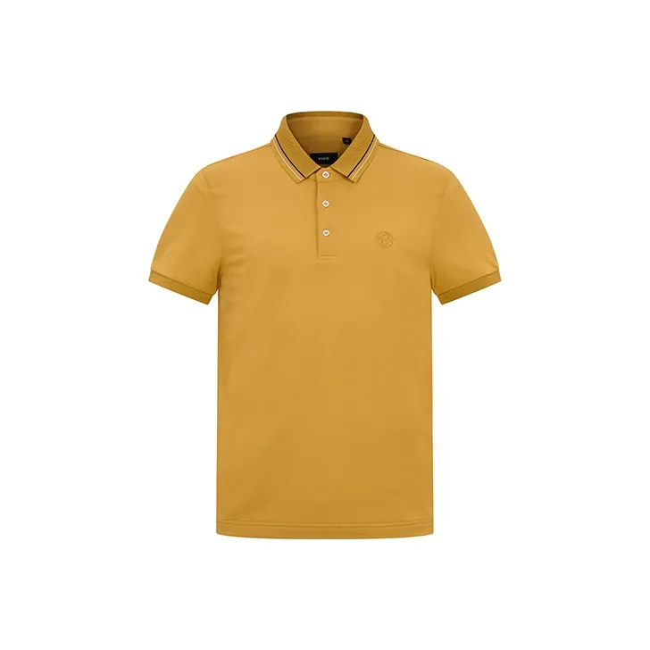 RARE Polo Shirts Men Yellow-0