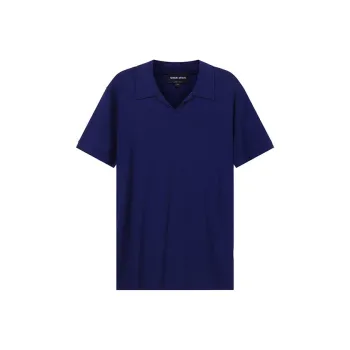 GIORGIO ARMANI Polo Shirts Men Dark Blue
