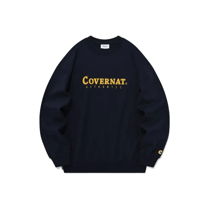 COVERNAT FW23 Sweatshirt Unisex Marine Blue-0