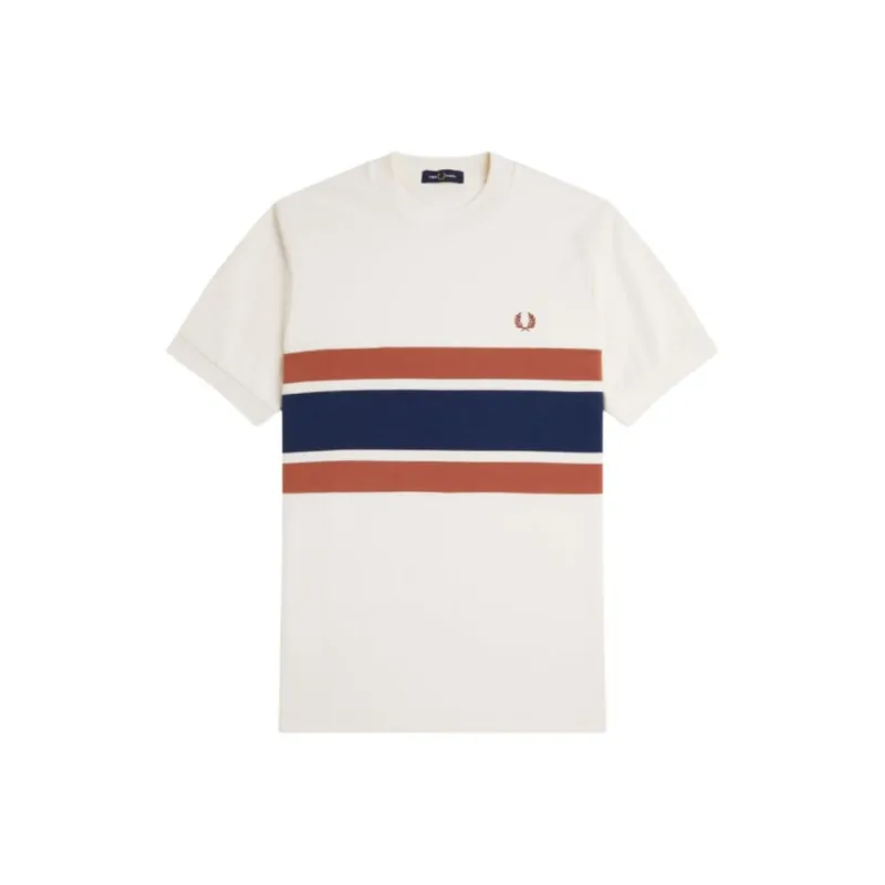 FRED PERRY T Shirt Men's Light Beige-0