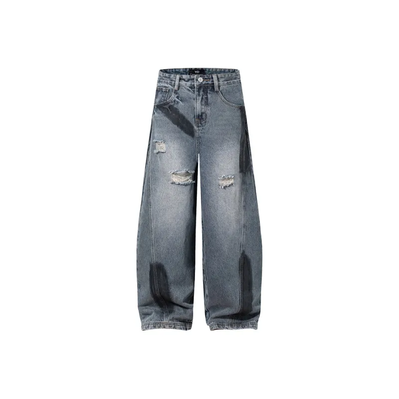 JIMI&JONS Jeans Unisex Color Block-0