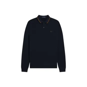 FRED PERRY Polo Shirt Men's Marine Blue