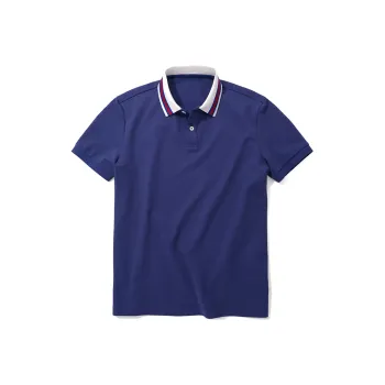 Mr.Bu Polo Shirt Men's Peacock Blue