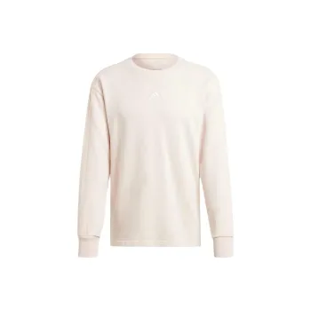 Adidas All Szn French Terry 3 Stripes Garment Wash Crew Sweatshirt