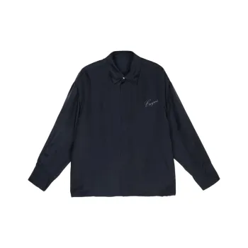 CROQUIS Shirts Unisex 409 Black Navy Blue