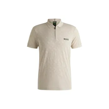 HUGO BOSS Polo Shirt Men's Light Beige