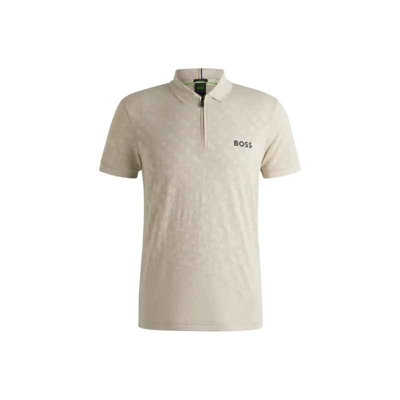 HUGO BOSS Polo Shirt Men's Light Beige-0