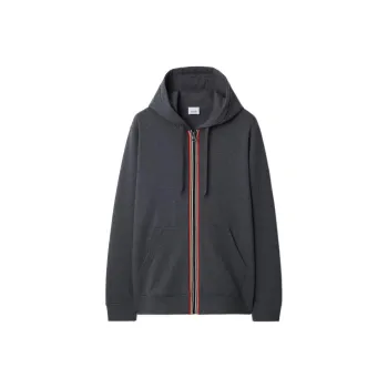 Burberry Hove Stripe Zip Hoodie
