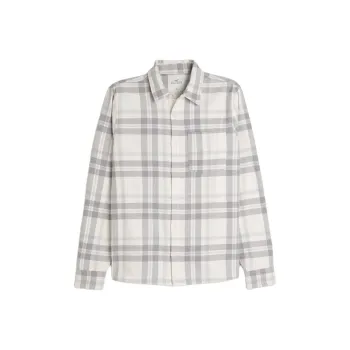Hollister Shirt Men's Cream Check
