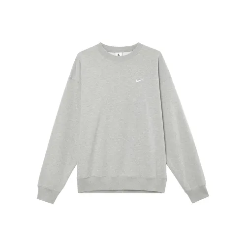 Nike Solo Swoosh Sweatshirt Men's Gray