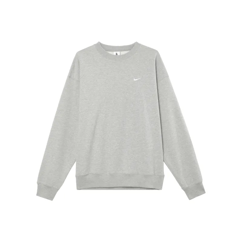 Nike Solo Swoosh Sweatshirt Men's Gray-0