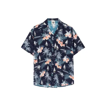 SURFCUZ Shirts Men Navy Blue
