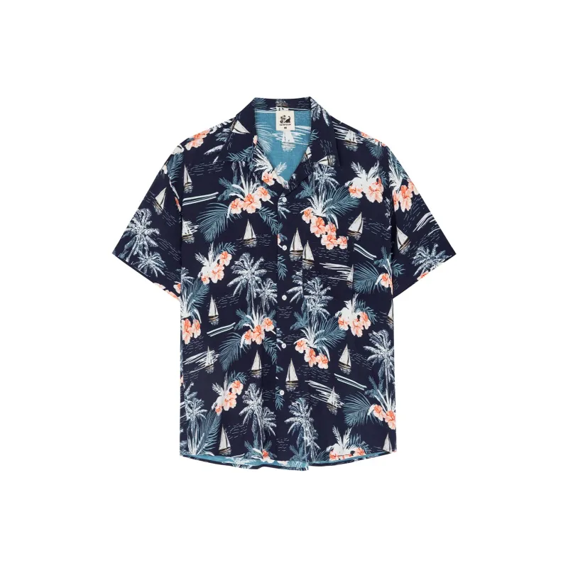 SURFCUZ Shirts Men Navy Blue-0