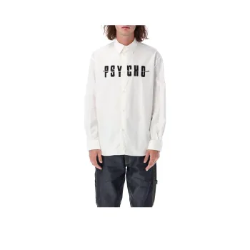 UNDERCOVER Psycho-print Long-sleeved Shirt