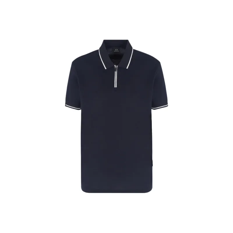 ARMANI EXCHANGEAE Polo Shirt Men's Marine Blue-0
