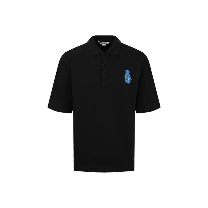 URBAN REVIVO T Shirt Men's Jet Black-0