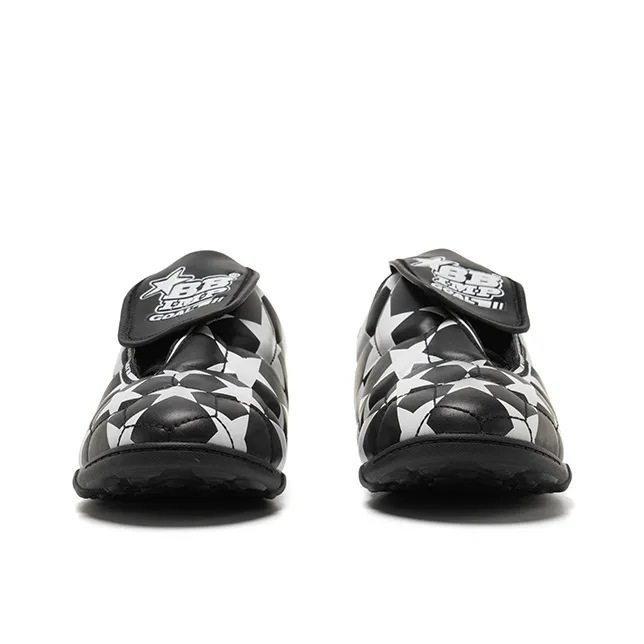 BBIMP Anti Slip Wear Resistant Low Top Casual Shoes Unisex Black-2