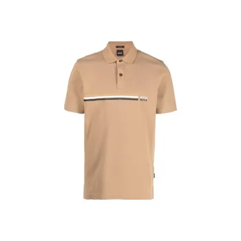 HUGO BOSS Polo Shirt Men's Light Brown