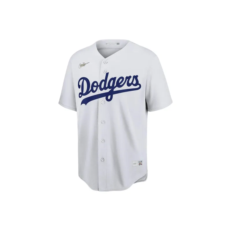Nike Mlb Los Angeles Dodgers Jackie Robinson Men's Cooperstown Baseball Jersey-0