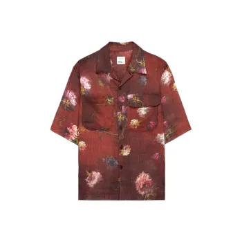 ZARA Shirts Men Red