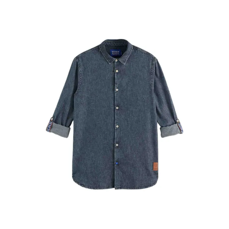 Scotch&Soda FW24 Shirt Men's Black-0