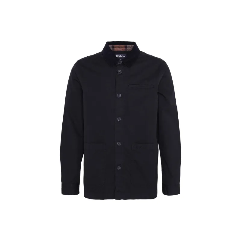 BARBOUR Cole FW24 Shirt Men's Marine Blue-0