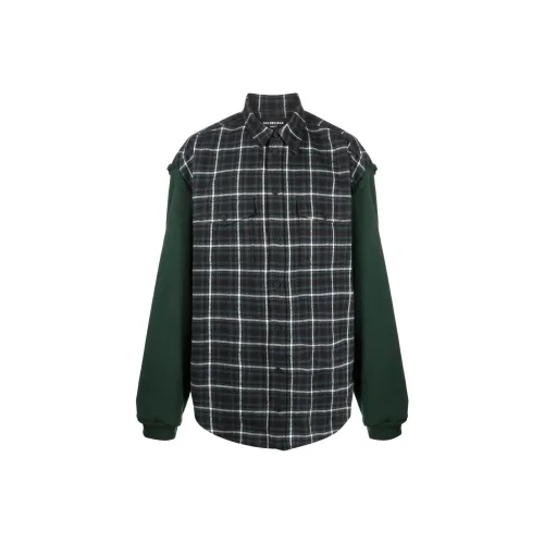 Balenciaga Shirts Men Green