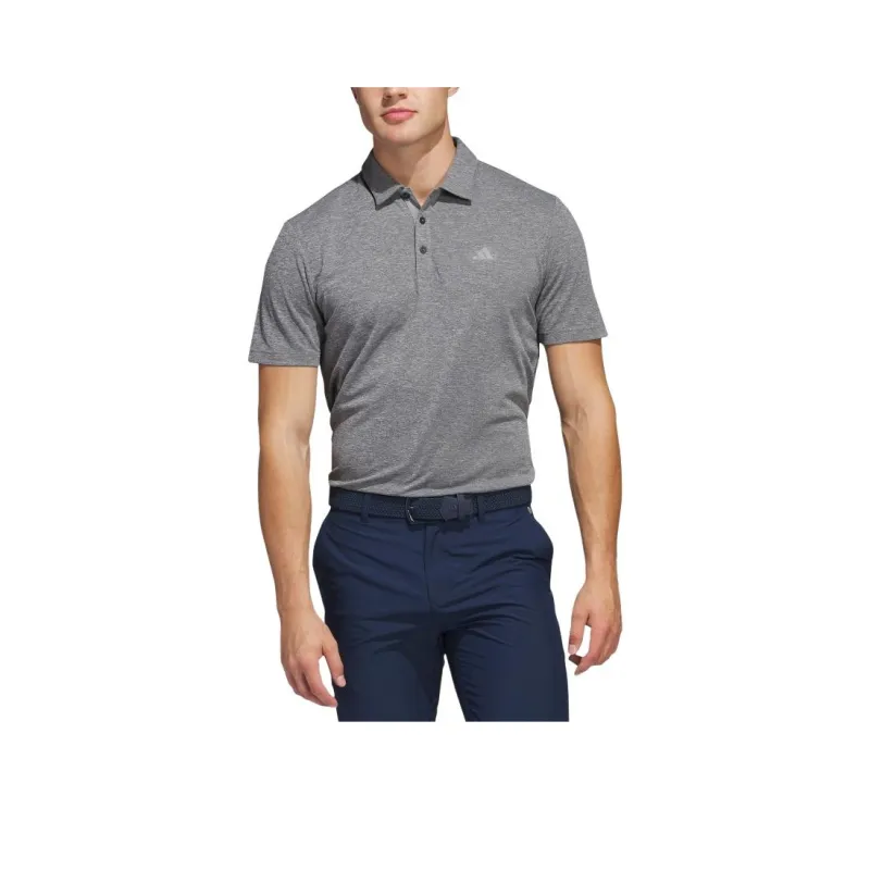 Adidas Polo Shirt Men's Metallic Black-0