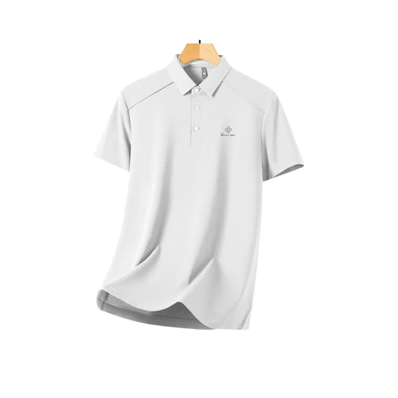 Red bean Polo Shirts Men-13