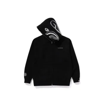 A BATHING APE Abc Milo Shark Zip Hoodie Kids