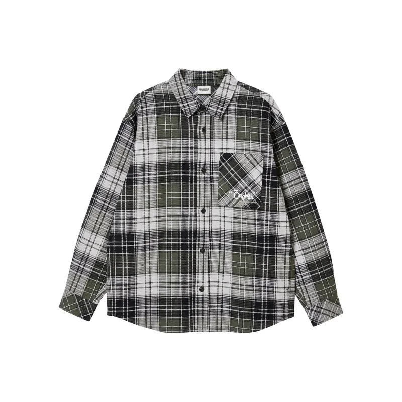 JACK&JONES Shirts Men Olive Green E05-0
