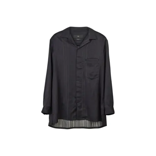 Y 3 X Adidas Striped Satin finish Shirt