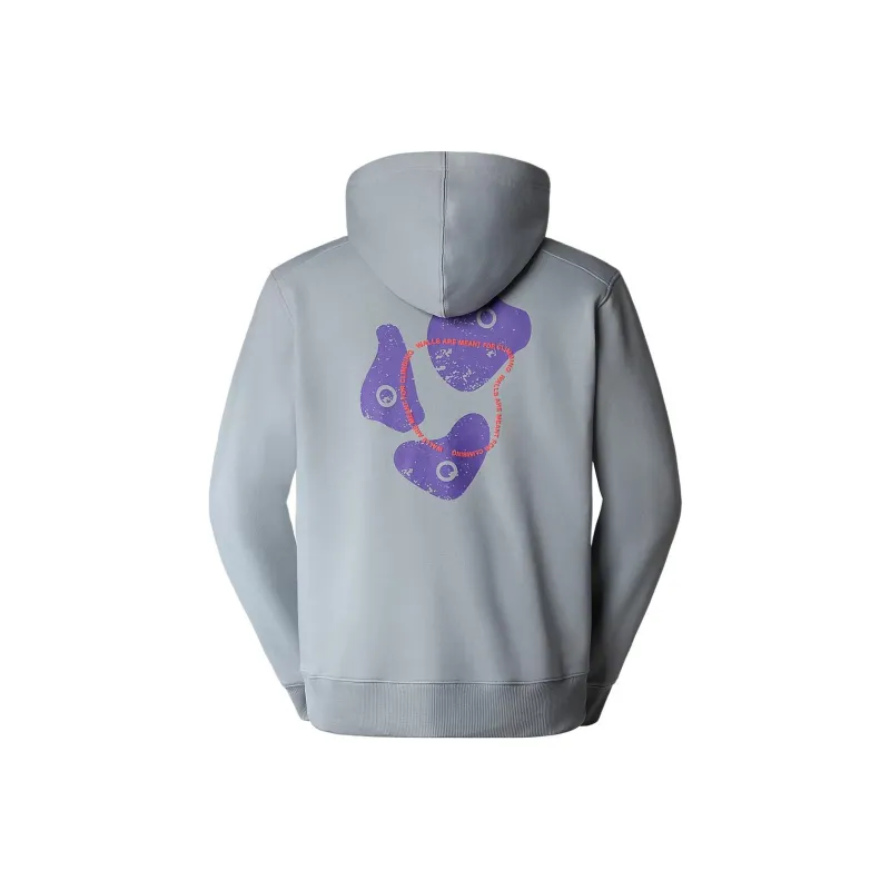 THE NORTH FACE OUTDOOR GRAPHIC HOODIE Sweatshirt Men's Gray-0