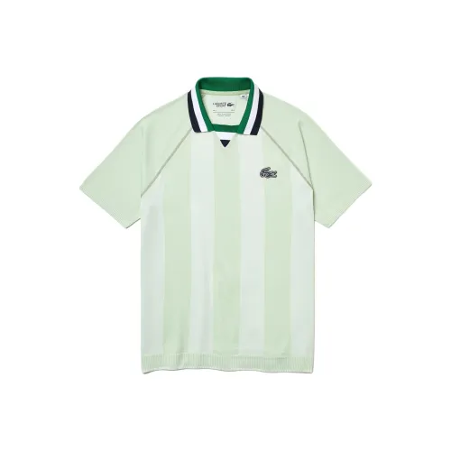 LACOSTE Polo Shirts Men Light Green