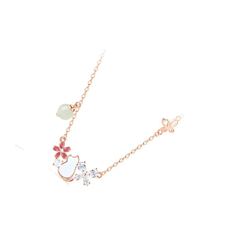 KEMLAIDA S925 Silver Necklaces Women's-1