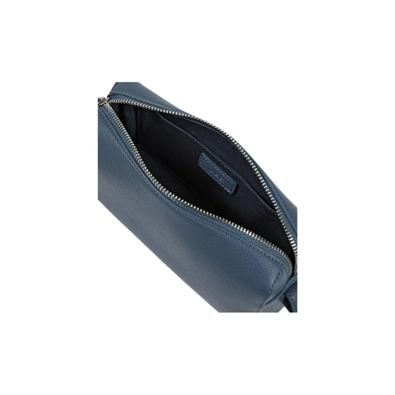 A.P.C Polyurethane Camera Bag, Shoulder Bag Unisex Dark Blue-3