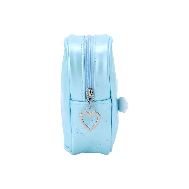Sanrio PU Storage Bag Mini Women's Kuromi Blue-1