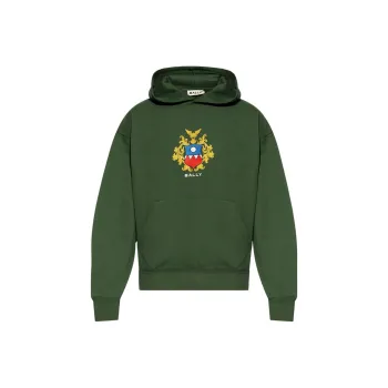BALLY Logo embroidered Hoodie