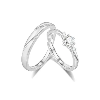 Zocai Natural Topaz Rings Unisex
