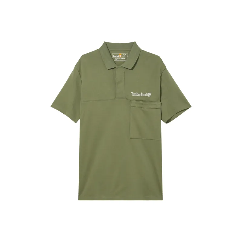 Timberland Polo Shirt Men's Kassel Green-0