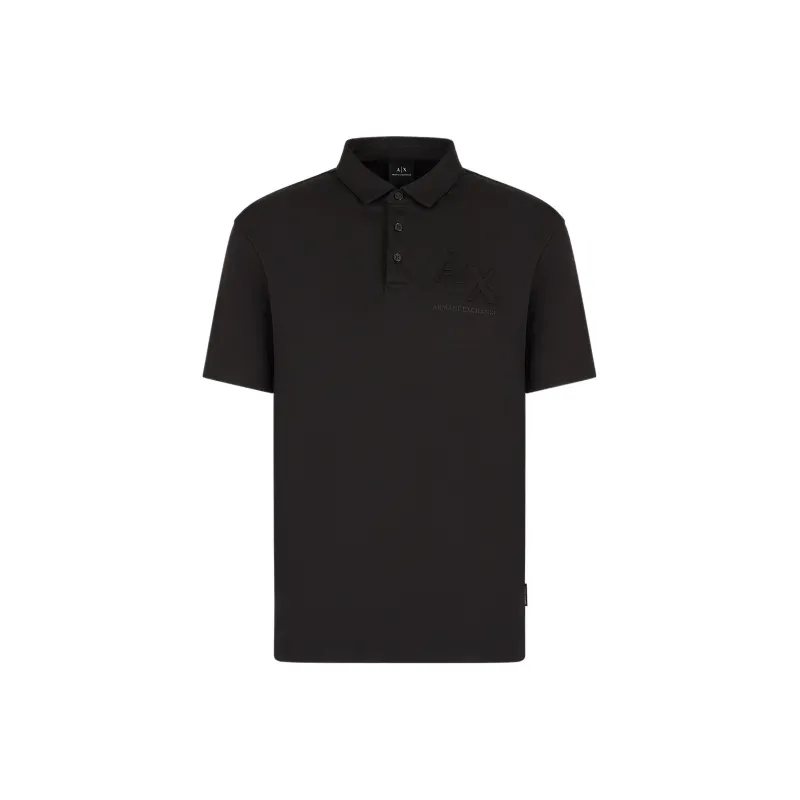 ARMANI EXCHANGE Polo Shirts Men Black-0