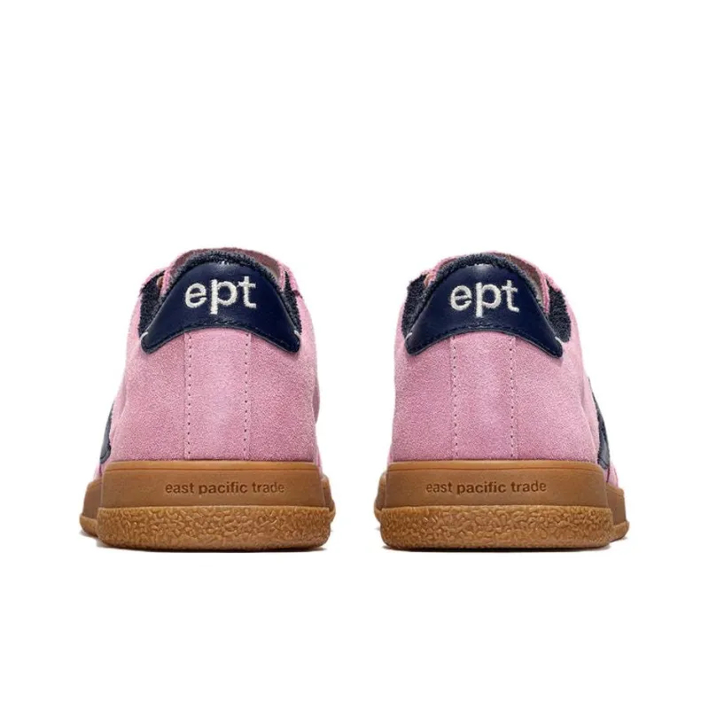 East Pacific Trade SANTOS Low Top Skateboard Shoes Women's Pink Blue-3