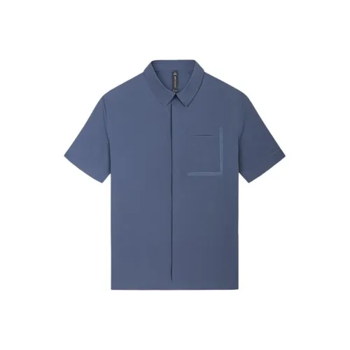 Anta Champion All Weather Series Shirt Men's Ink Blue